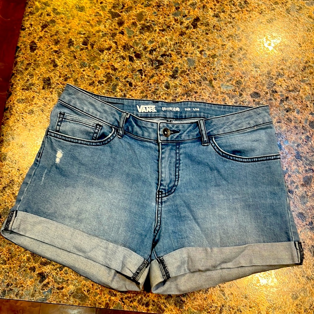 Vans Boyfriend Jean Shorts size 7 or 28